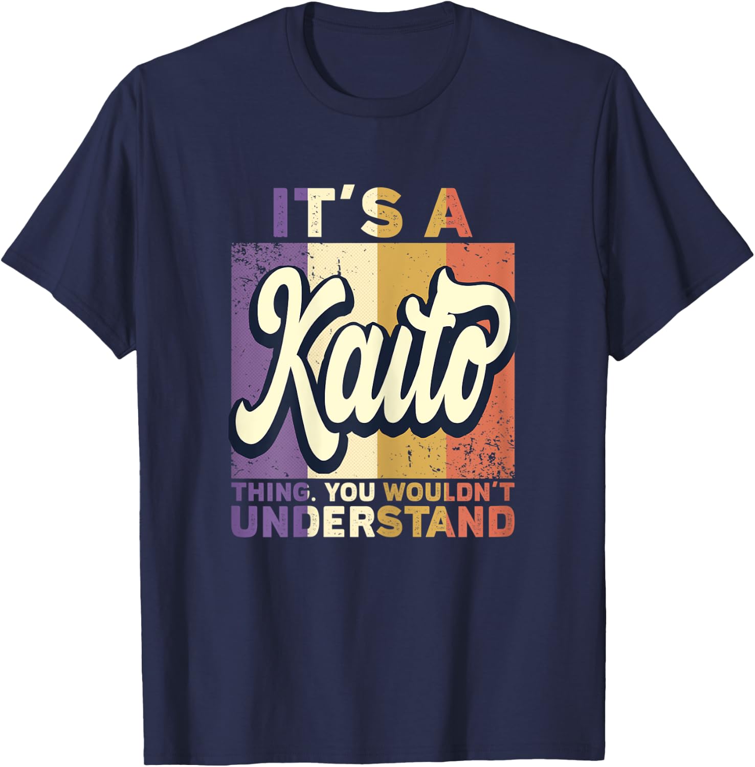 Name Kaito - It's A Kaito Thing T-Shirt - T-Shirt | Navy