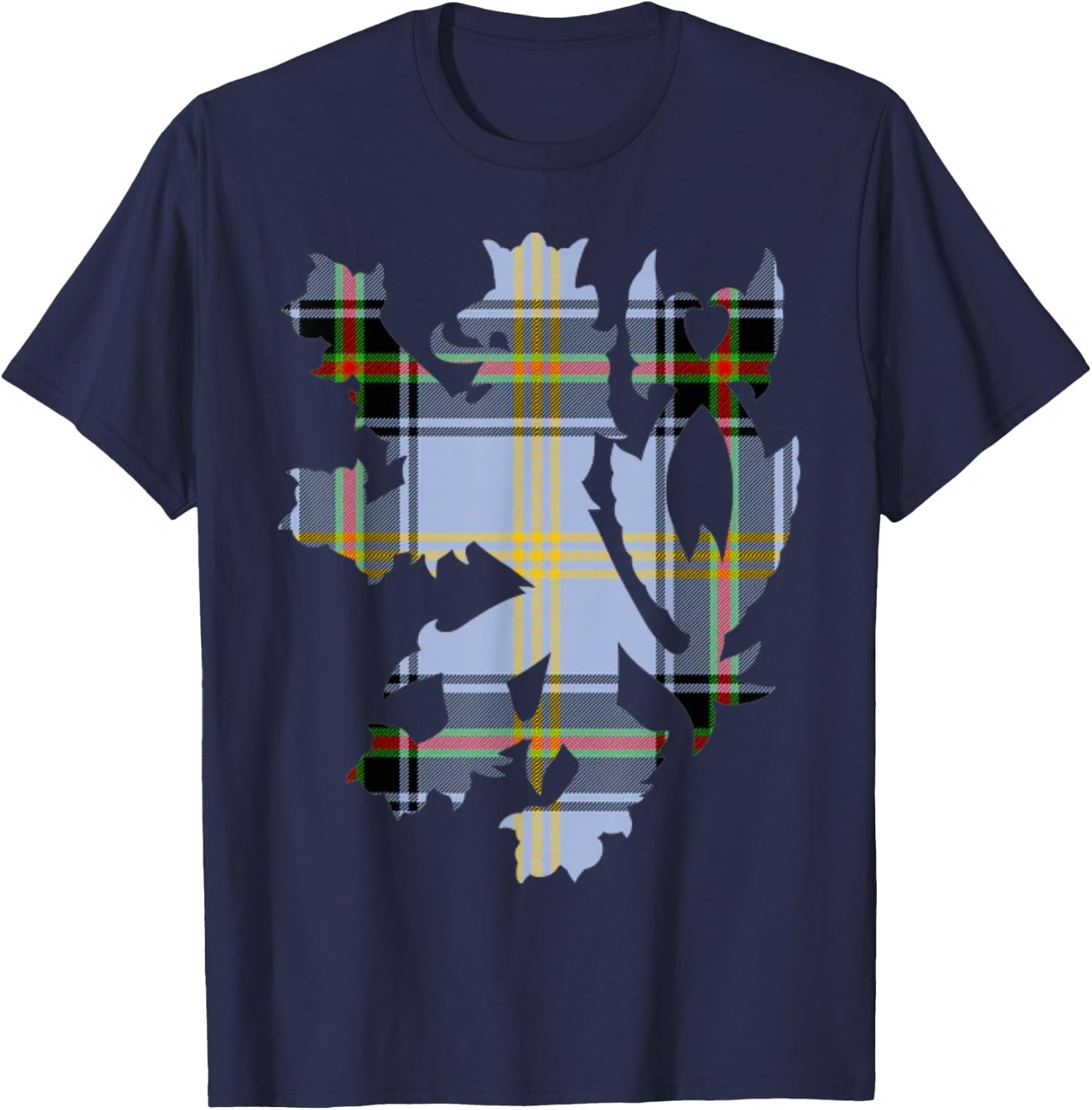 Clan Bell of the Borders Tartan Scottish Family Name Pride T-Shirt - T-Shirt | Navy