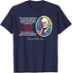 Eisenhower Quote Military Industrial Complex Anti-War T-Shirt - T-Shirt | Navy