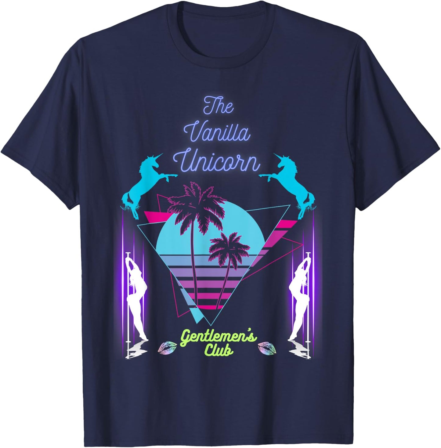 The Vanilla Unicorn T-Shirt - T-Shirt | Navy