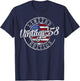 Vintage 1958 67th Birthday Gifts Women 67 Year Old T-Shirt - T-Shirt | Navy