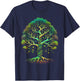 DNA Tree of Life Science Graphic , Women and Kids T-Shirt - T-Shirt | Navy