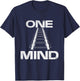 One Track Mind - Train Lover Railway Railroad T-Shirt - T-Shirt | Navy