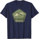 Mossy Oak Hunting Vintage Duck Target Logo T-Shirt - T-Shirt | Navy