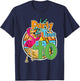40th Birthday Party Time 40 Years Flamingo Tropical Beach T-Shirt - T-Shirt | Navy