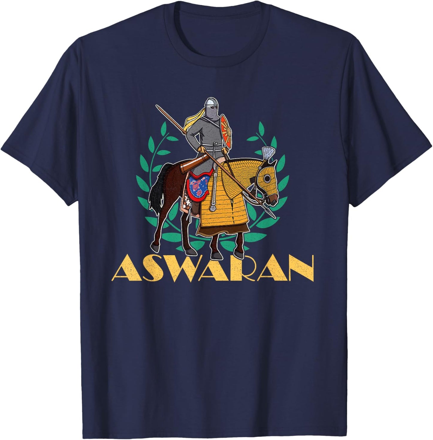 Persian Achaemenid Iran Sasanian Iranian historical souvenir T-Shirt - T-Shirt | Navy