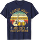 Retro Country Music And Beer That's Why I'm Here Vintage T-Shirt - T-Shirt | Navy