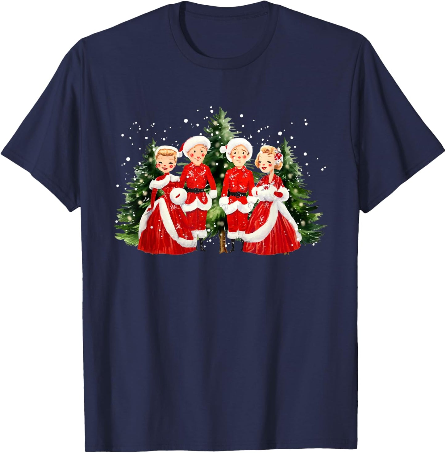 This Is My Christmas Movie Watching Shirt Retro Nutcracker T-Shirt - T-Shirt | Navy