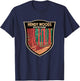 Hendy Woods State Park California Badge Vintage T-Shirt - T-Shirt | Navy