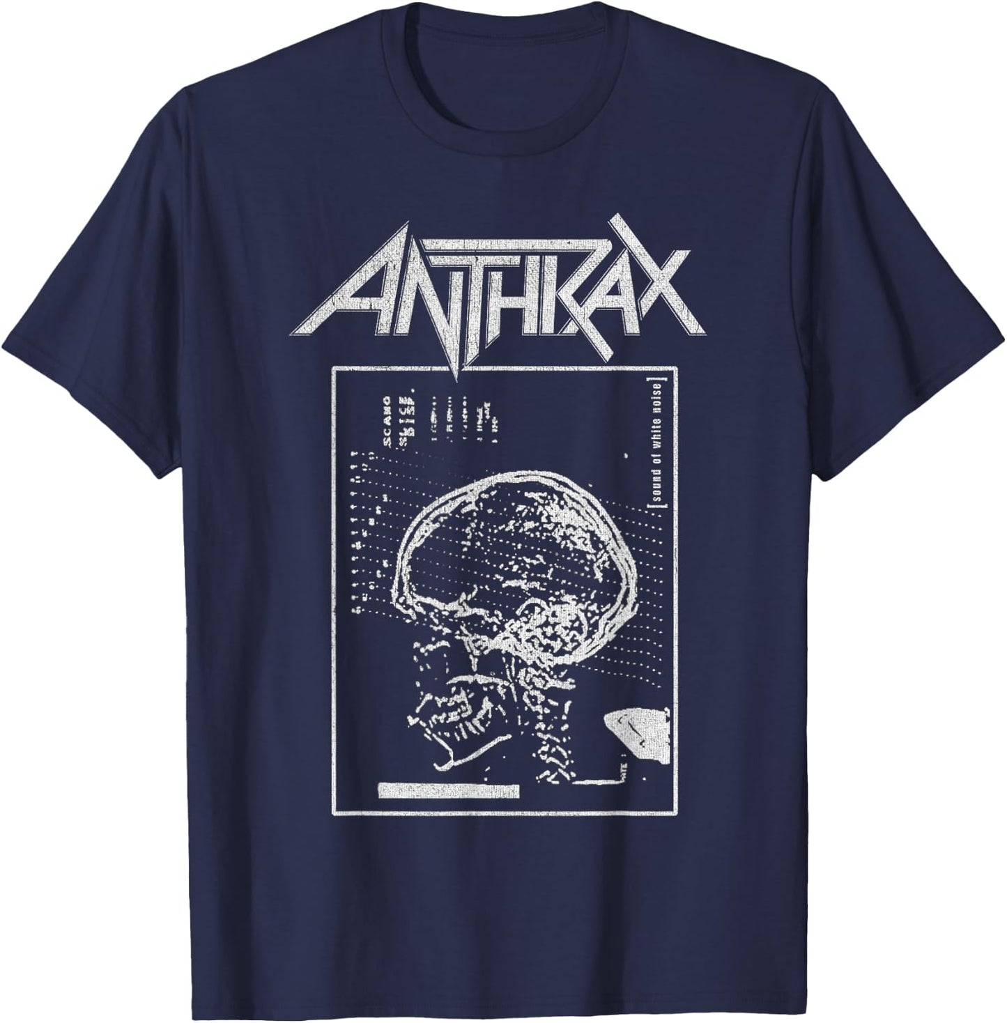 Anthrax – Sound Of White Navy T-Shirt - T-Shirt | Navy