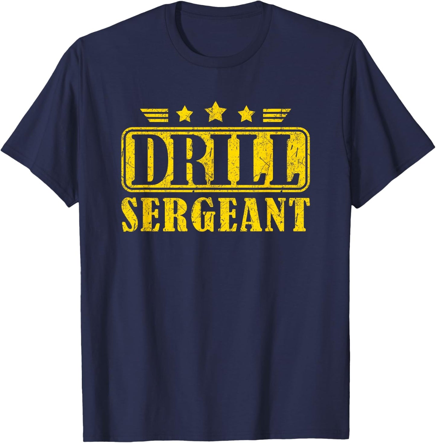 Drill Sergeant a Drill Team or Warrant Officer T-Shirt - T-Shirt | Navy