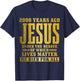 Jesus Died For All Christian Faith Bible Pastor Religious T-Shirt - T-Shirt | Navy
