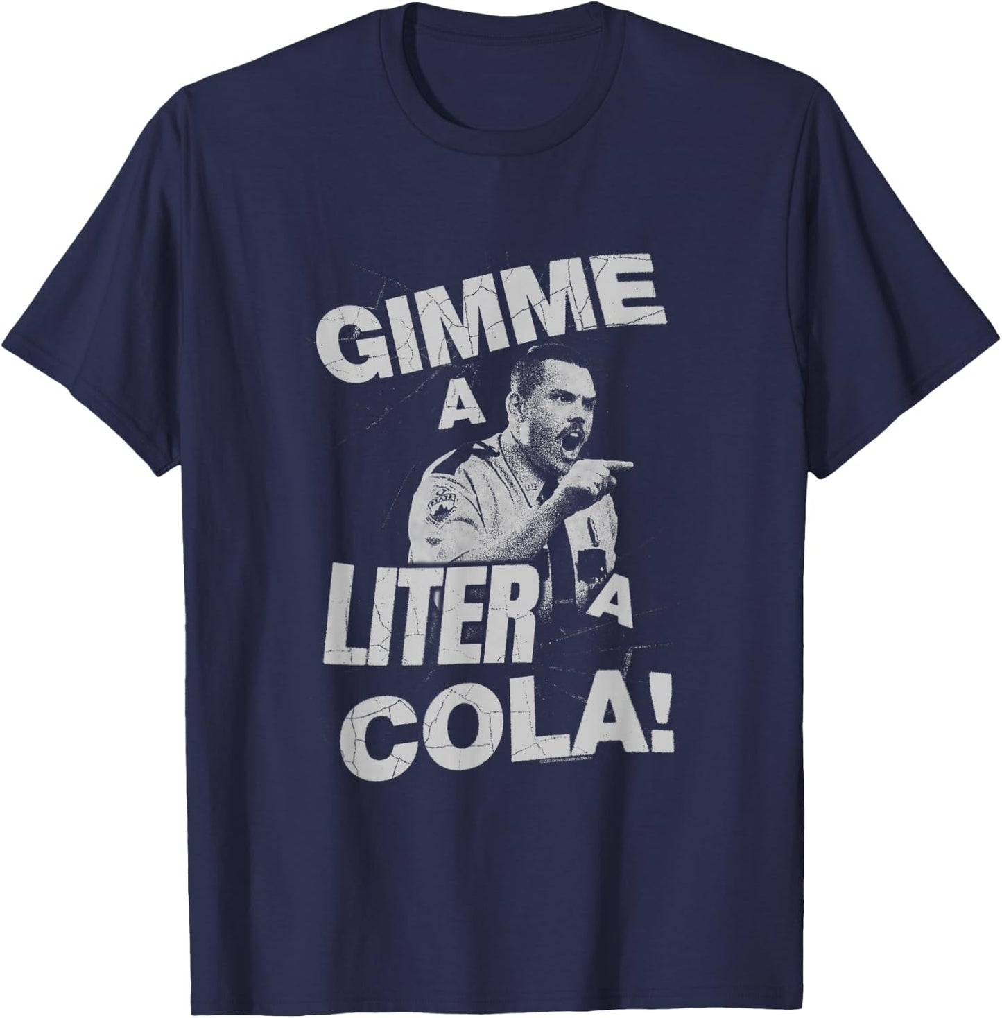 Super Troopers Ramrod Liter A Cola T-Shirt - T-Shirt | Navy
