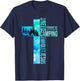 Camping and Jesus T-Shirt - T-Shirt | Navy