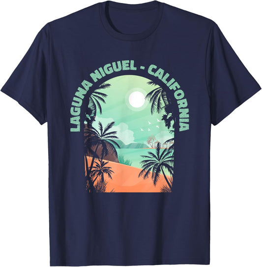 Laguna Niguel Souvenir - California Reminder T-Shirt - T-Shirt | Navy