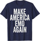 Make America Emo Again T-Shirt - T-Shirt | Navy