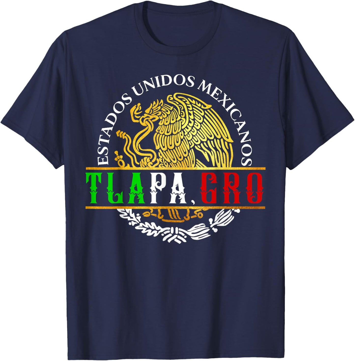 Tlapa de Comonfort, Guerrero, Mexico T-Shirt - T-Shirt | Navy