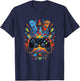 Gamer Aesthetic Graphic Gaming Video Games Boys Teens Kids T-Shirt - T-Shirt | Navy