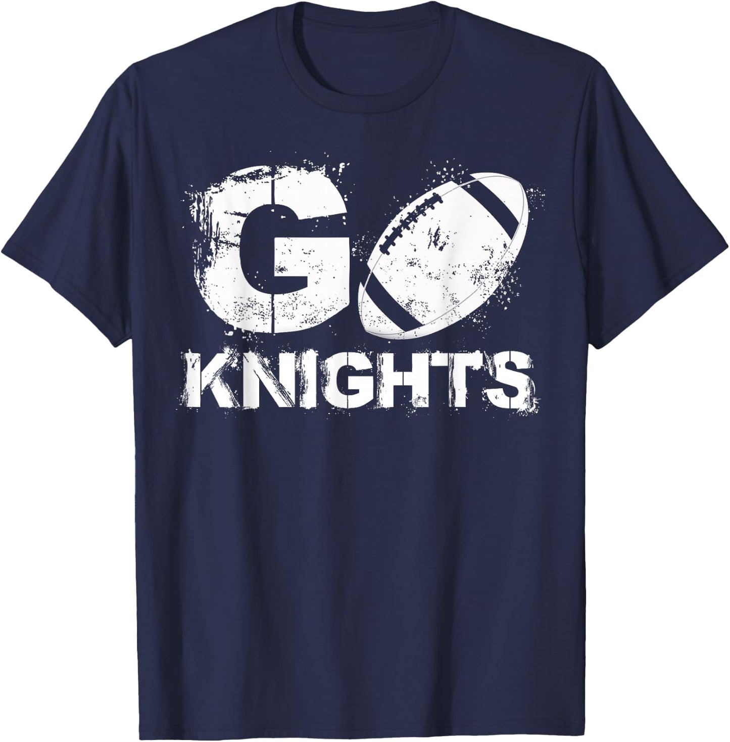 Football Go Knights T-Shirt - T-Shirt | Navy