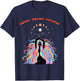 2024 Total Solar Eclipse April 8 Path Of The Eclipse T-Shirt - T-Shirt | Navy