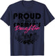 Proud To Be A Farmer's Daughter Shirt Funny Farming T-Shirt - T-Shirt | Navy