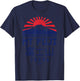 Mt. Fuji Japan Vintage Retro Souvenir Tokyo Japanese T-Shirt - T-Shirt | Navy