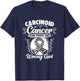 Picked Wrong Girl Zebra Ribbon Carcinoid Cancer Awareness T-Shirt - T-Shirt | Navy