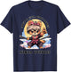 Just a Girl Who Loves Ninja Yorkies T-Shirt - T-Shirt | Navy