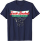 Basketball Player Fresh Buckets Served Daily Bball T-Shirt - T-Shirt | Navy