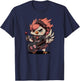Chicken Cool Rock and roll Rocker Punk Guitar T-Shirt - T-Shirt | Navy