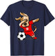 Dabbing Dog Hong Kong Soccer Hong Kong Flag Football Men Women Kids T-Shirt - T-Shirt | Navy