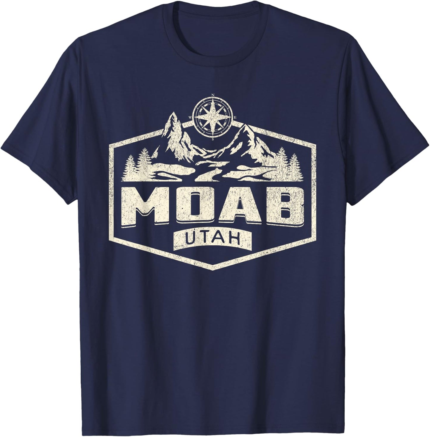 Moab Utah T-Shirt - T-Shirt | Navy