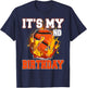 Funny It's My 2nd Birthday 2 Years Old Basketball Ball Boy T-Shirt - T-Shirt | Navy