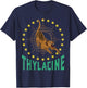 Thylacine Tasmanian biologist national cynocephalus Tasmania T-Shirt - T-Shirt | Navy