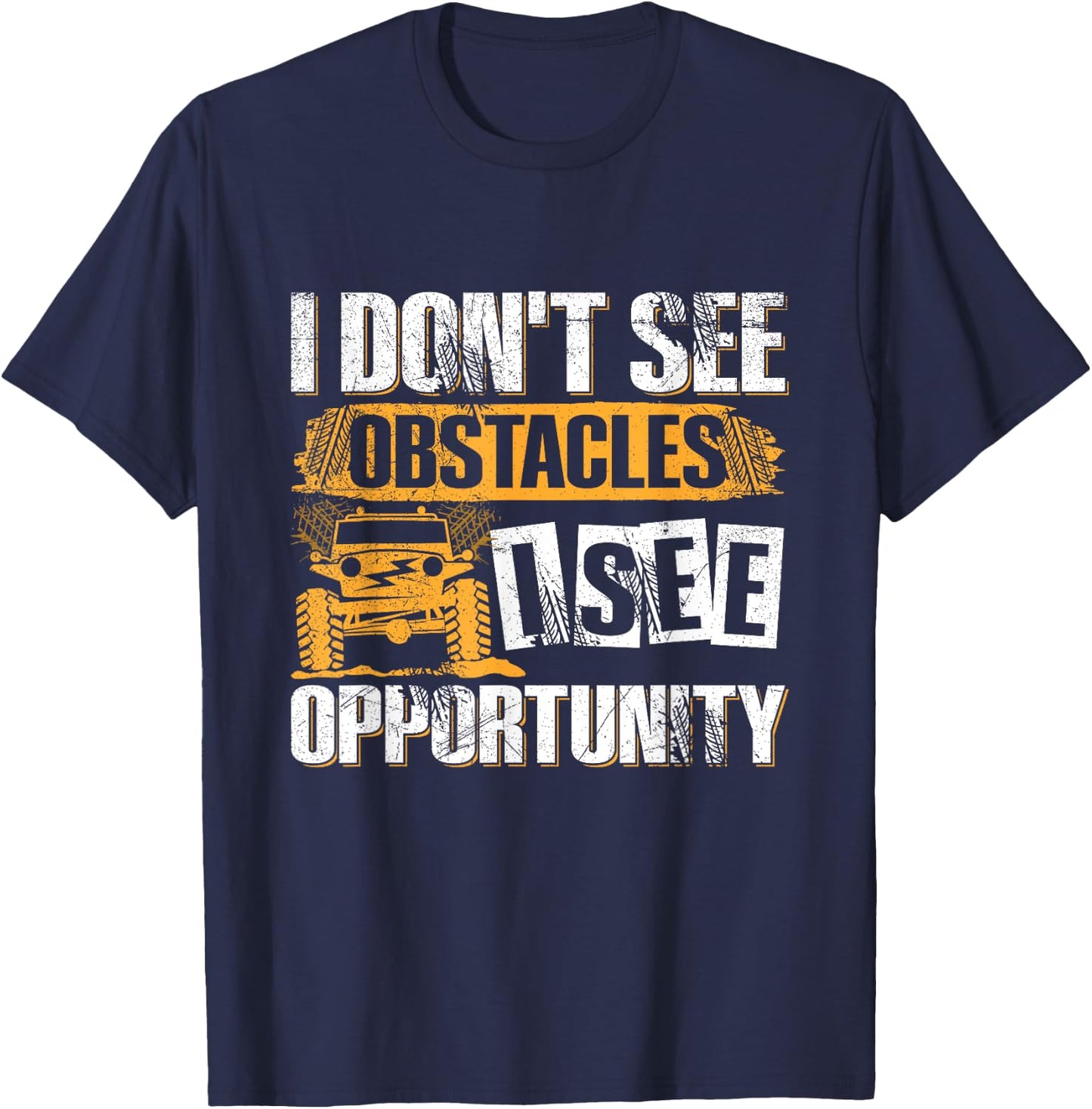 Offroad Rock Crawling 4x4 Design for a Rock Crawler Lover T-Shirt - T-Shirt | Navy