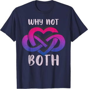 Bi Polyamory, Polyamory Symbol, Bisexual Colours T-Shirt - T-Shirt | Navy