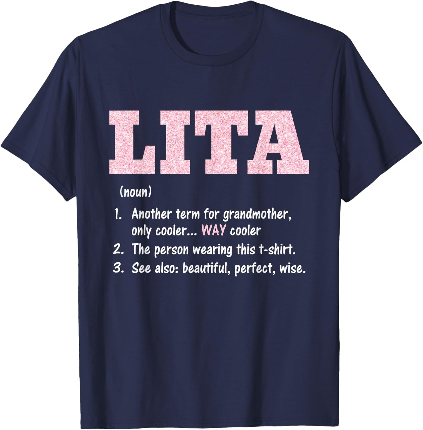Lita Definition T-Shirt - T-Shirt | Navy