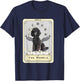 Poodle Tarot Card T-Shirt - T-Shirt | Navy
