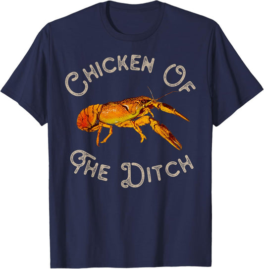 Louisiana State New Orleans Mardi Gras Chicken of the ditch T-Shirt - T-Shirt | Navy