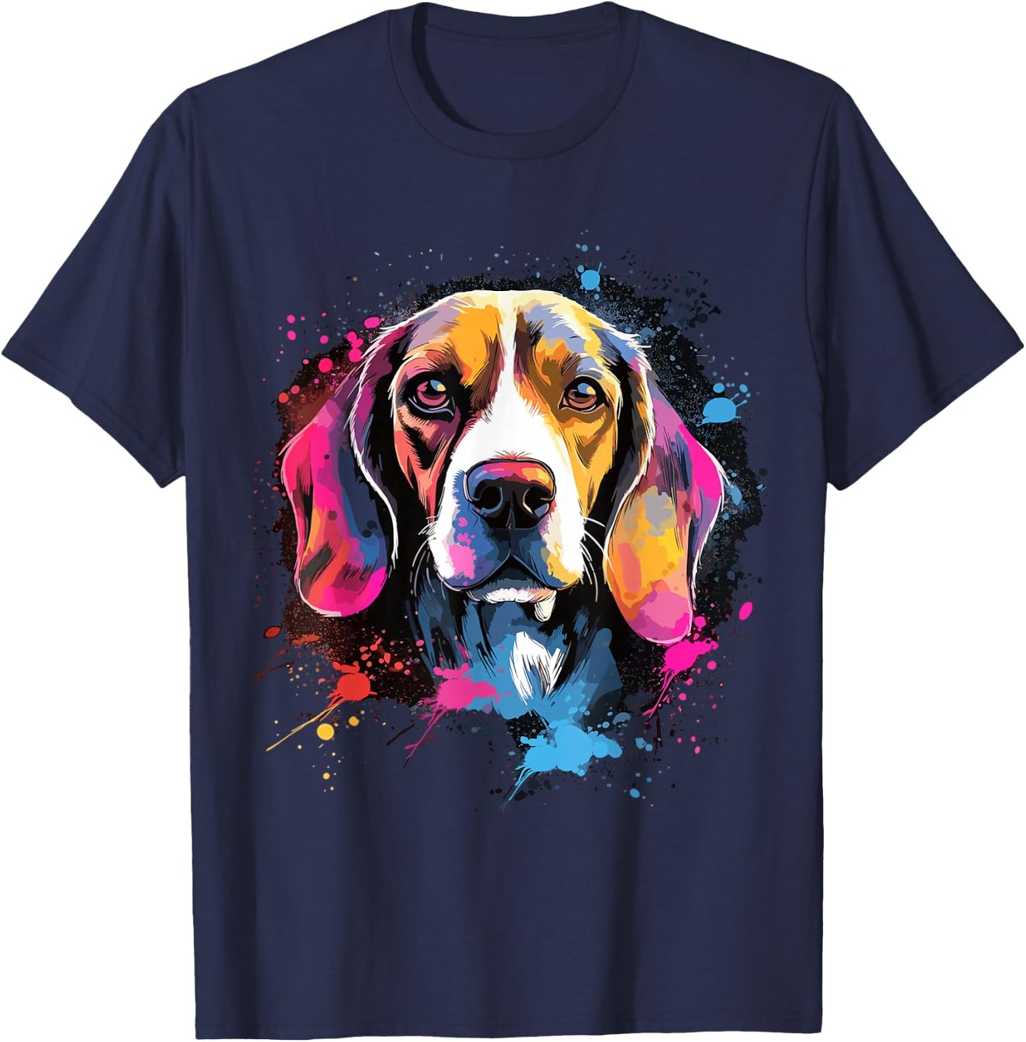 Beagle Dog T-Shirt - T-Shirt | Navy
