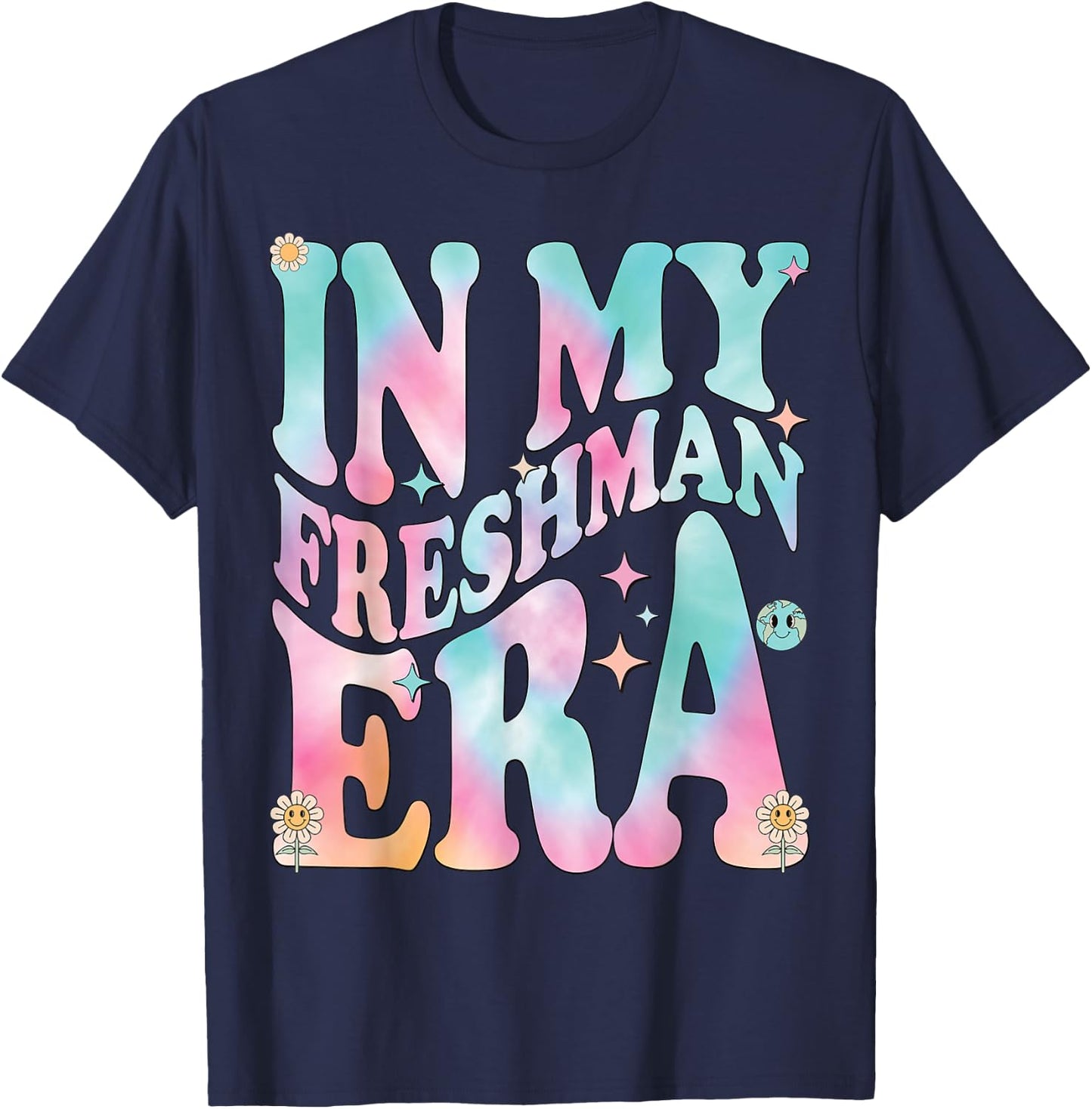In My Freshman Era, Back To School Freshman T-Shirt - T-Shirt | Navy
