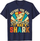 Amputee Before You Ask It Was a Shark - Retro Amputation T-Shirt - T-Shirt | Navy