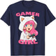 Gamer Girl Video Games Graphic Daughter Granddaughter T-Shirt - T-Shirt | Navy