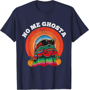 No Me Ghosts Funny Mexicano Halloween No Me Ghosta T-Shirt - T-Shirt | Navy