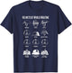 World War I Soldier Helmets Charts T-Shirt - T-Shirt | Navy