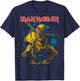 Iron Maiden - POM Gold Eddie T-Shirt - T-Shirt | Navy