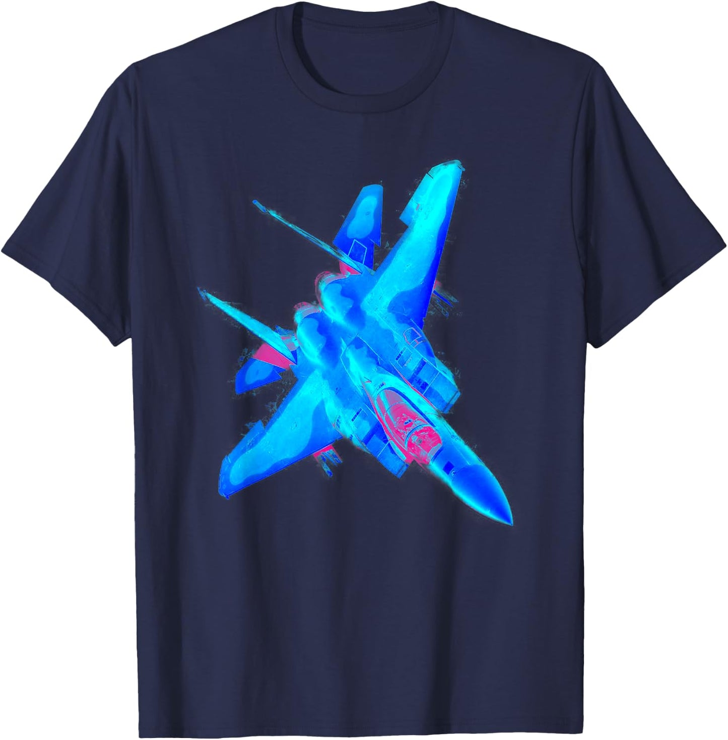 Military's Jet Fighters Aircraft Plane F22 Raptor T-Shirt - T-Shirt | Navy