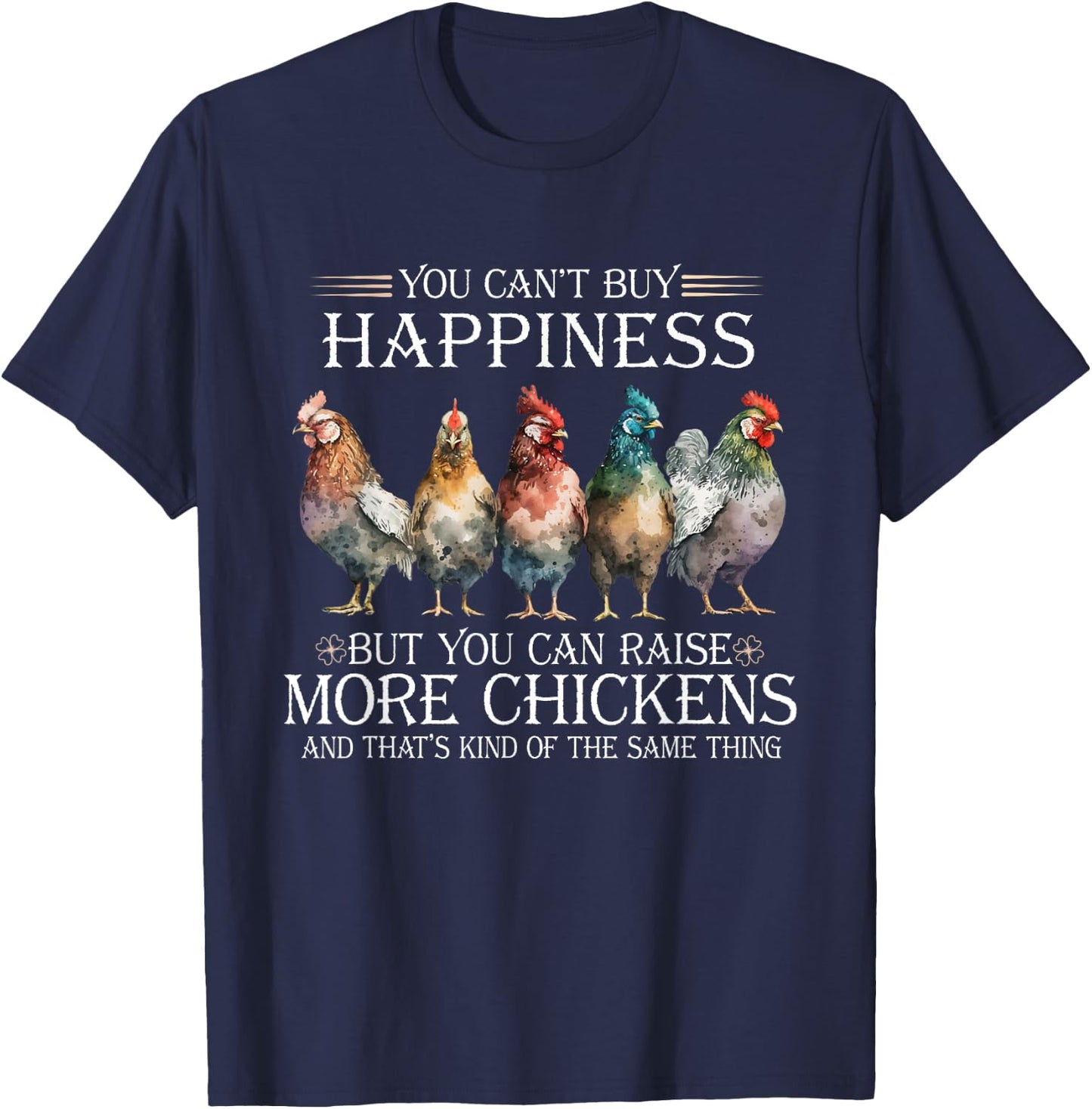 chicken Love for Farmer raising chickens farm T-Shirt - T-Shirt | Navy