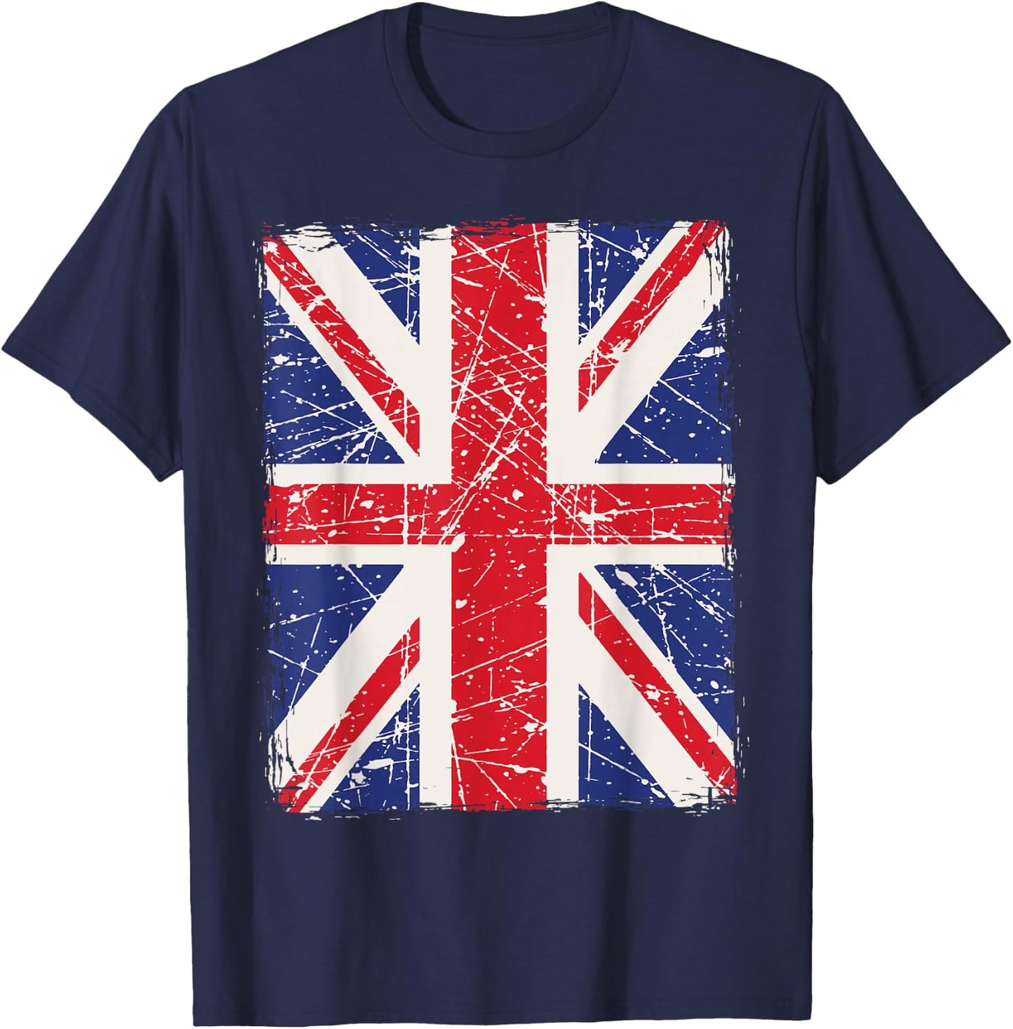 Union Jack, British flag T-Shirt - T-Shirt | Navy