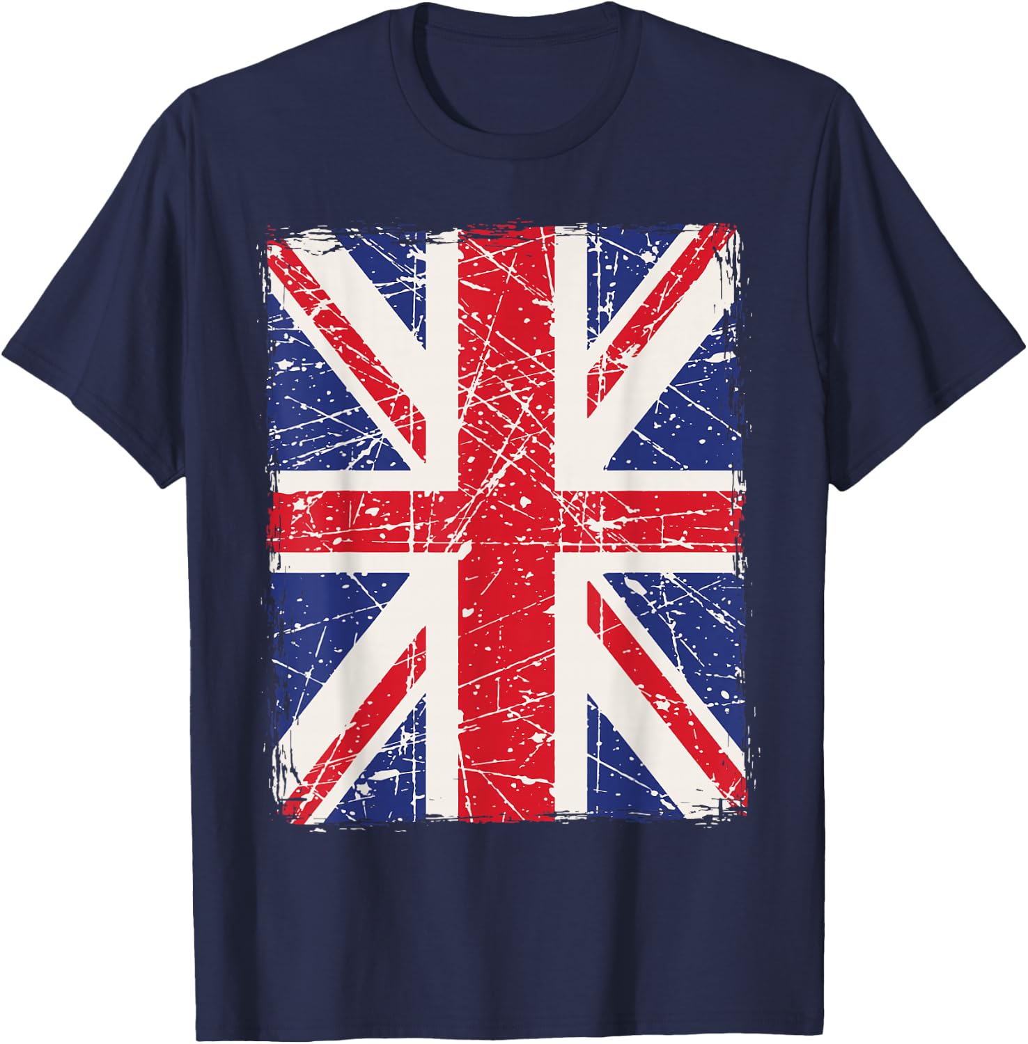 Union Jack, British flag T-Shirt - T-Shirt | Navy